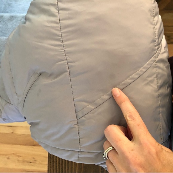 Knee length down coat - Picture 8 of 8